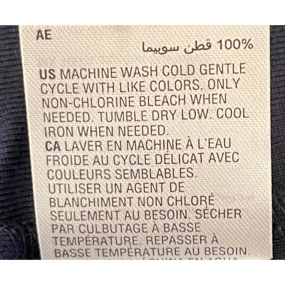 CHARTER CLUB LONG SLEEVE V-NECK TOP, INTREPID (NAVY) BLUE, PET/XXL, CASUAL, NWT - Picture 10 of 11